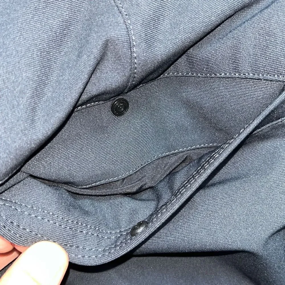 Lululemon Mens Commission Pants Mens 34 Gray Tactical Utility Athleisure Yoga Hi